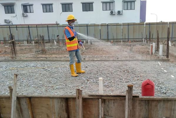 Pre Construction Soil Treatment 2