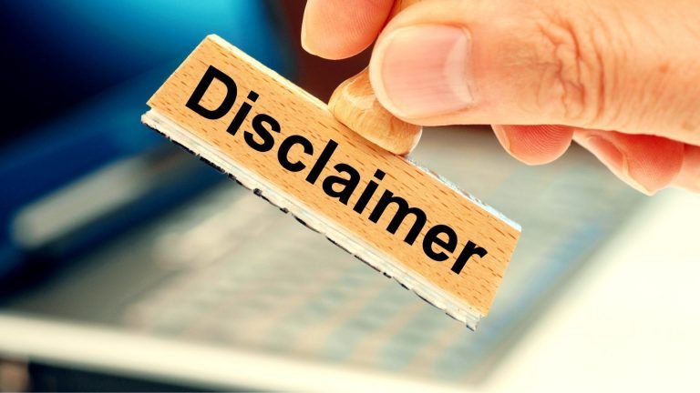 Disclaimer